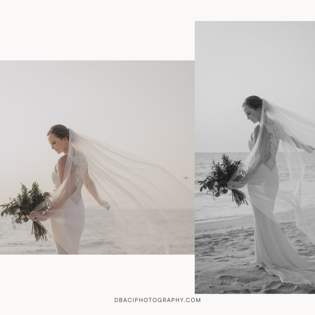Boston Massachusetts wedding photographer portrait at ape Cod beach.
