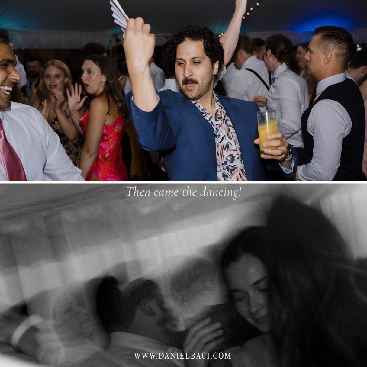 Party time!, guests take to the dance floor .